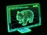 艺术创意3D建模